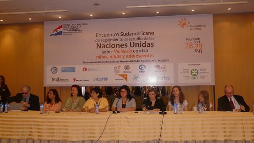 Encuentro Sudamericano de seguimiento al estudio de las naciones Unidas sobre Violencia contra niños, niñas y adolescentes
