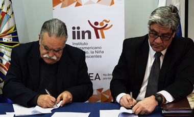 IIN e IPPDDHH firman Convenio de Cooperación Insterinstitucional