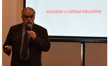 Director General del IIN “La inclusión no es la presencia en el aula de niñas y niños con discapacidad”