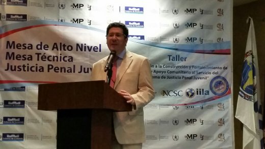 Taller sobre Sistema de Justicia Penal Juvenil, Guatemala