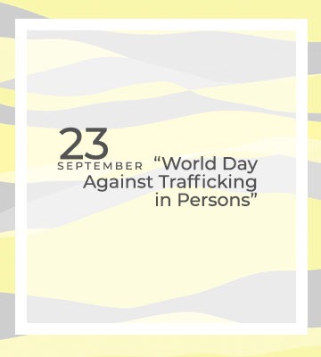 September 23 – «World Day Against Sexual Exploitation and Trafficking in Persons»