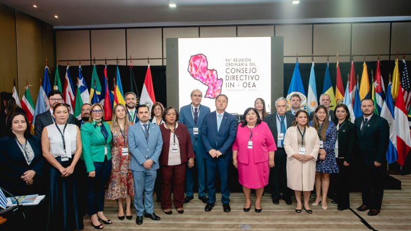 Concluye 96ª reunión del Consejo Directivo del Instituto Interamericano del Niño, la Niña y Adolescentes