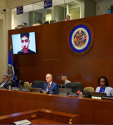 Misiones Permanentes de la OEA ceden su espacio ante el Consejo Permanente para la participación de adolescentes